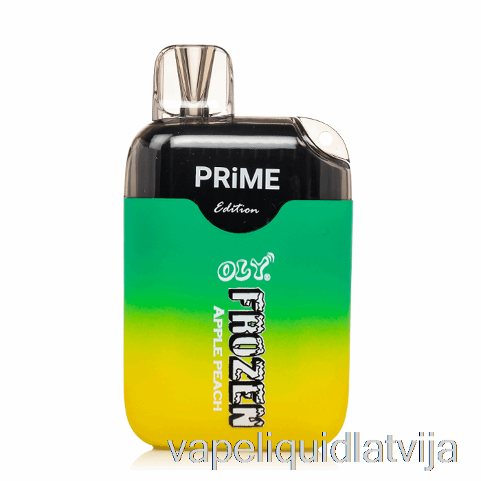 Oly Frozen Prime 6500 Vienreizējās Lietošanas ābolu Persiku Vape šķidrums